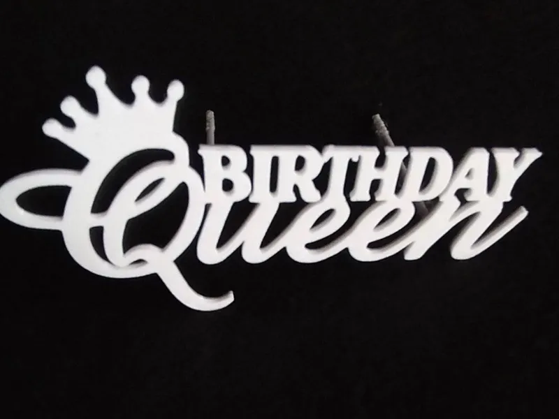 Birthday Queen topper