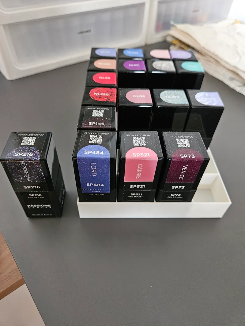 Gel Polish Box Passione Beauty - Nail Art/Design