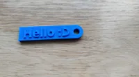 Porte-clés Hello — photo 1