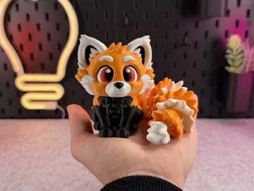 Accesorio para filamento: Cute Red Panda — vista de referencia 4