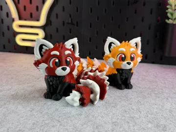 Accesorio para filamento: Cute Red Panda — vista de referencia 3