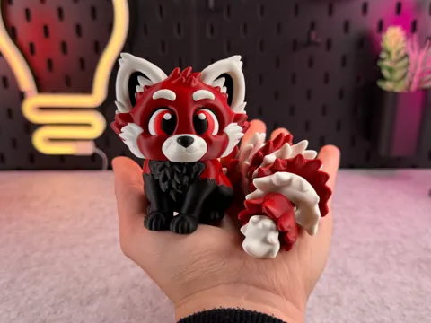 Accesorio para filamento: Cute Red Panda — referencia de MakerWorld