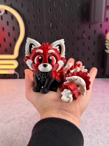 Accesorio para filamento: Cute Red Panda — vista de referencia 2