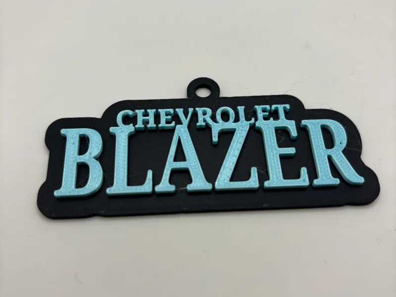 Chevrolet Blazer Keychain