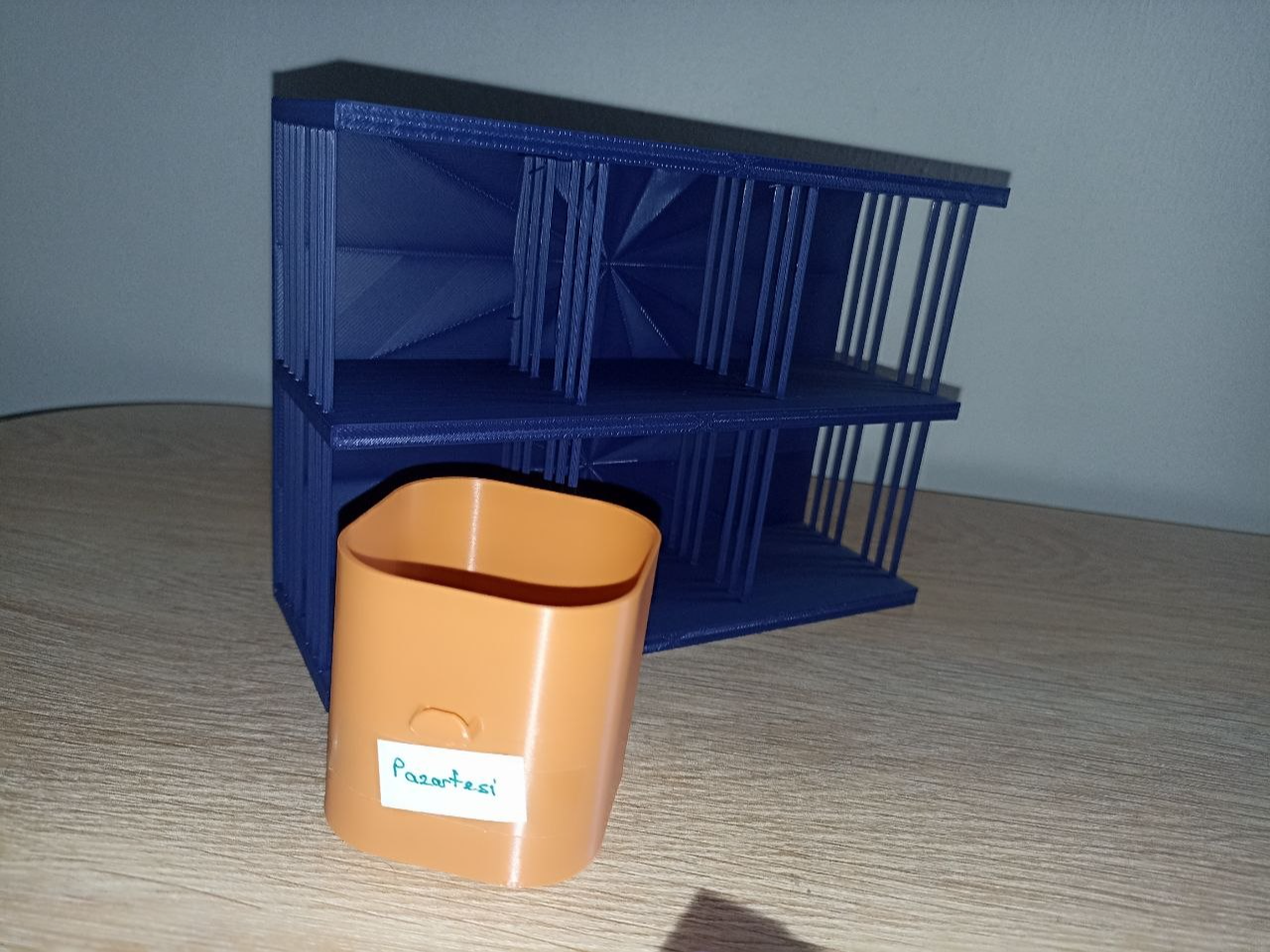 Pill Box - Prison Shaped - With Box