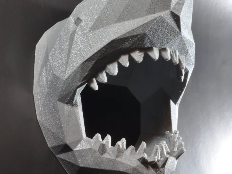 Low Poly Shark head 
