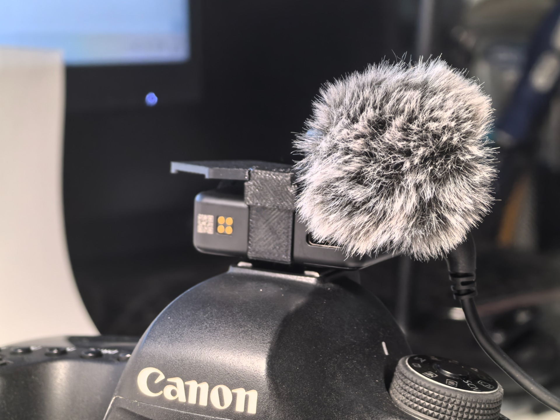 DJI mic mini机头支架[一拖二]Camera bracket[one-to-two]