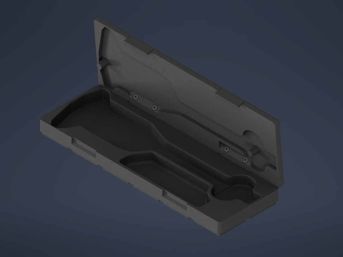 Gridfinity Caliper Transport Box
