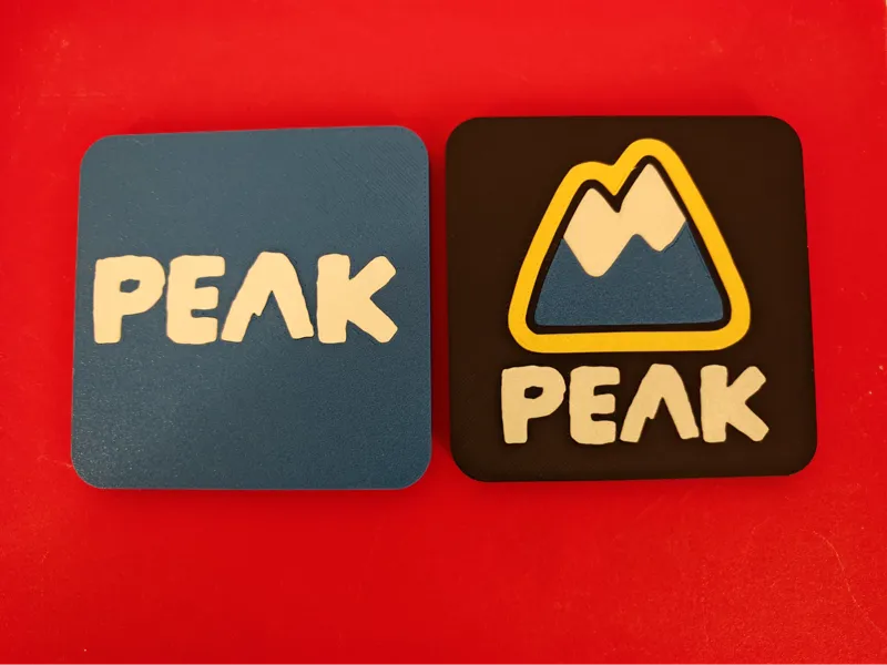 PEAK game coasters 2 designs