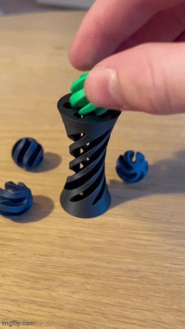 Passthrough Sphere Fidget