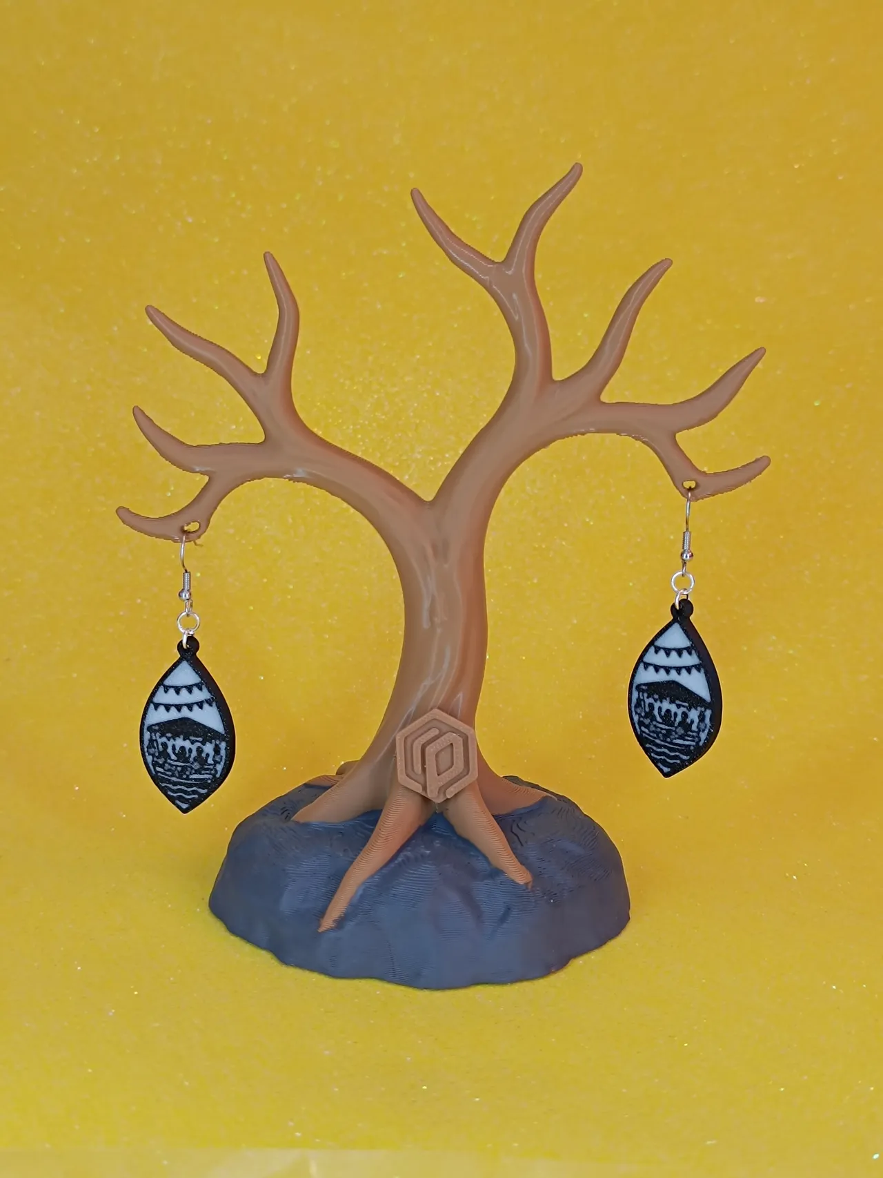 Pendientes "Os Caneiros" view 2
