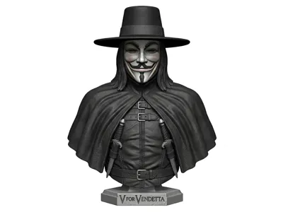 V  for Vendetta bust