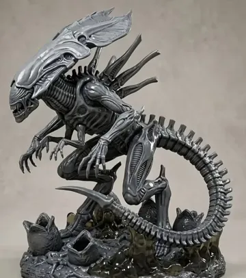 Modelo para impresión 3D: Alienkönigin — vista de referencia 3