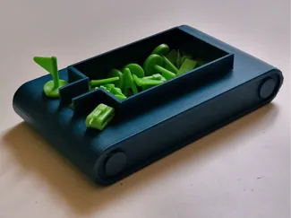 Risk pieces container - dispenser