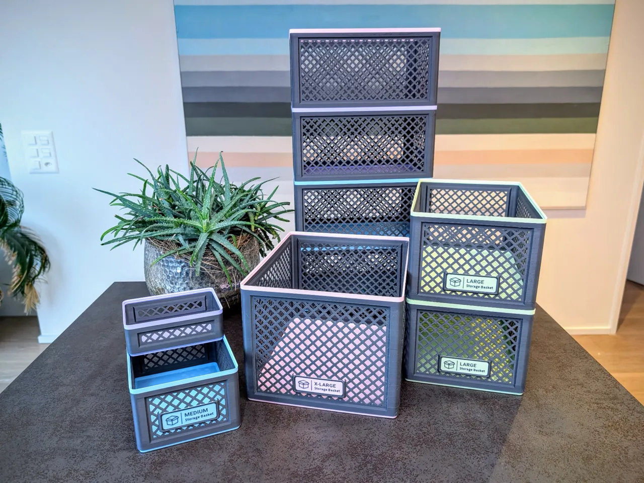 Big Storage Basket System – Size: Large view 4