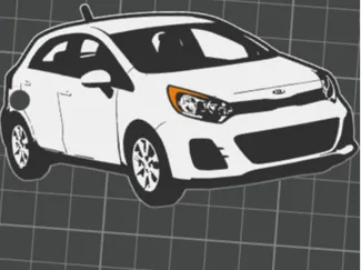 kia Rio keychain