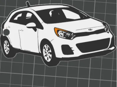 kia Rio keychain
