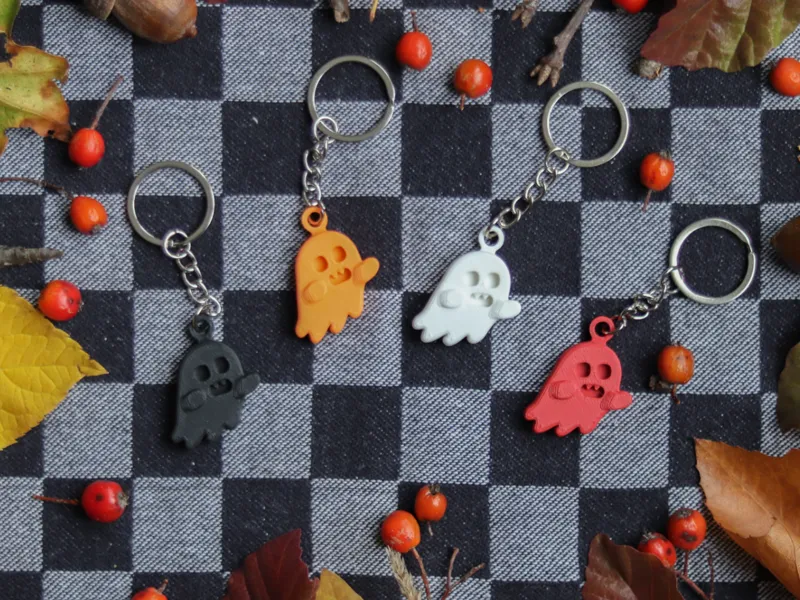 Zombie Ghost Keychain | Autumn Series | Halloween