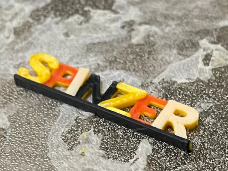 Spiner name tag