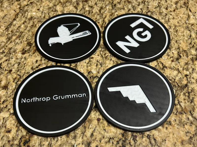 Northrop Grumman Coaster Set 