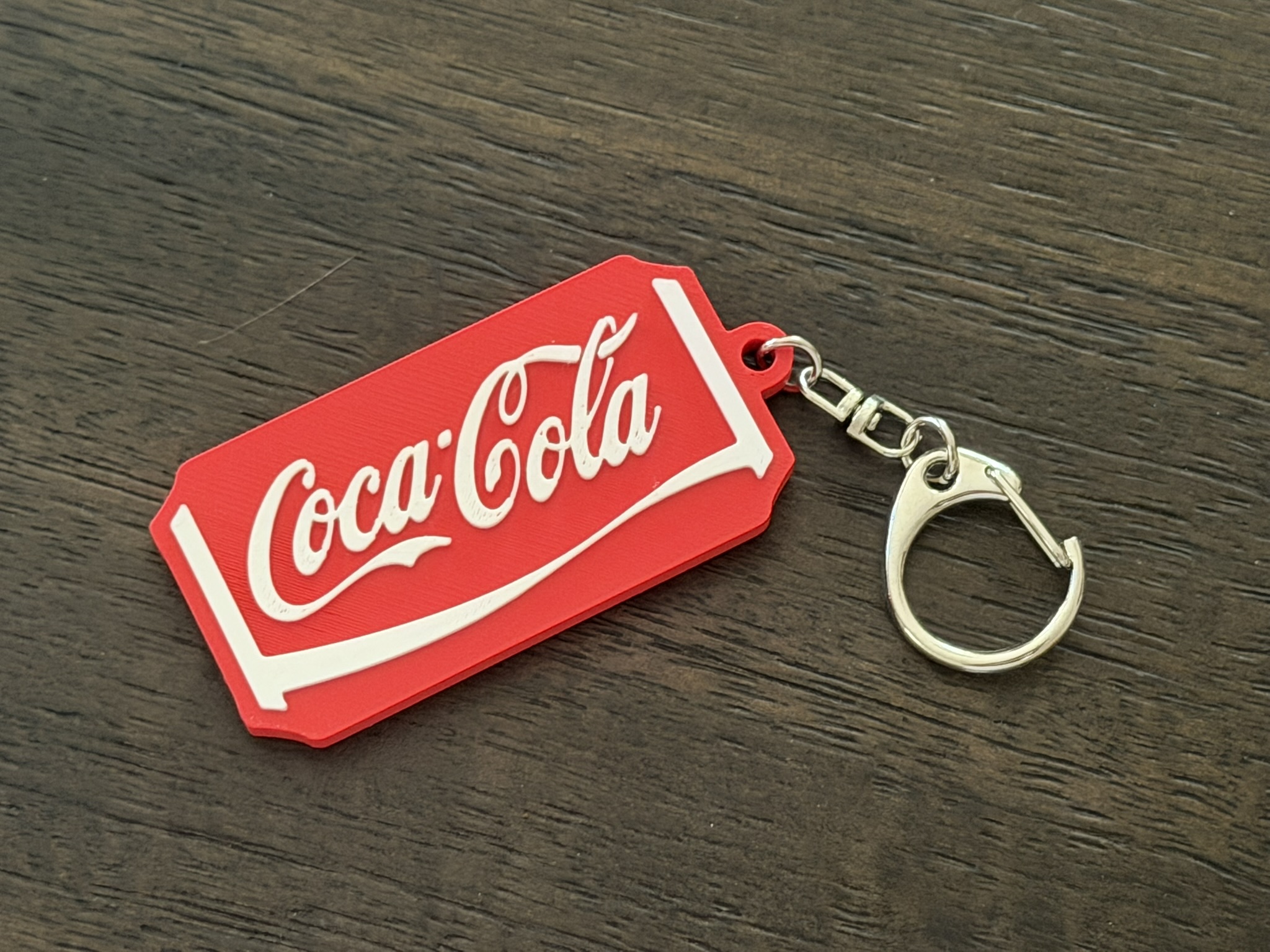 Coca-Cola Can Tab Opener Keychain - 1