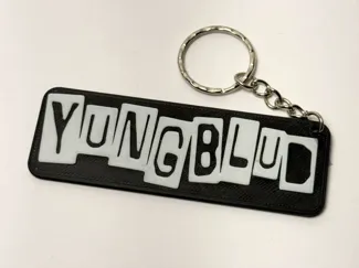 Yungblud logo Keychain 