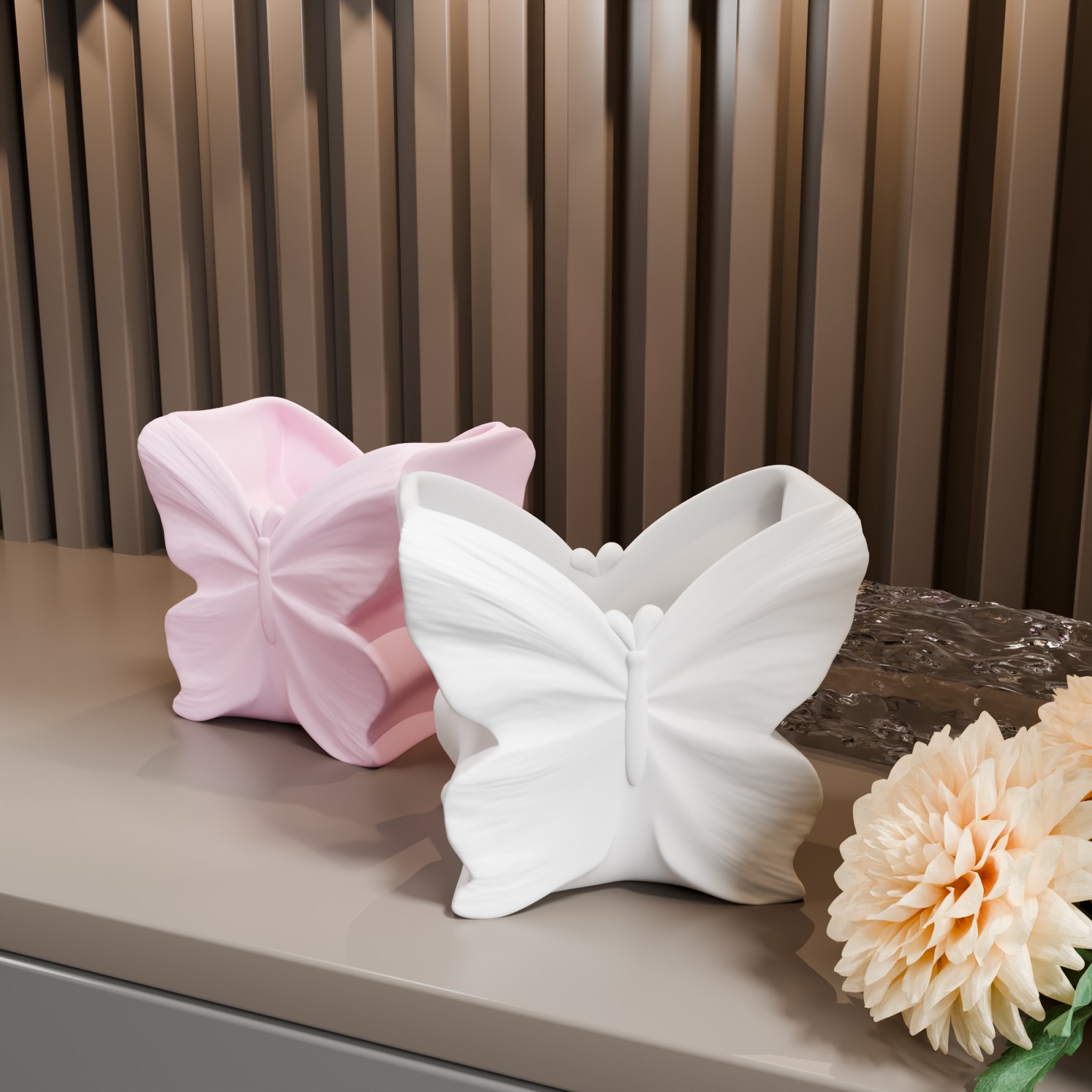 Miniatura 2 do modelo 3D 蝴蝶收纳