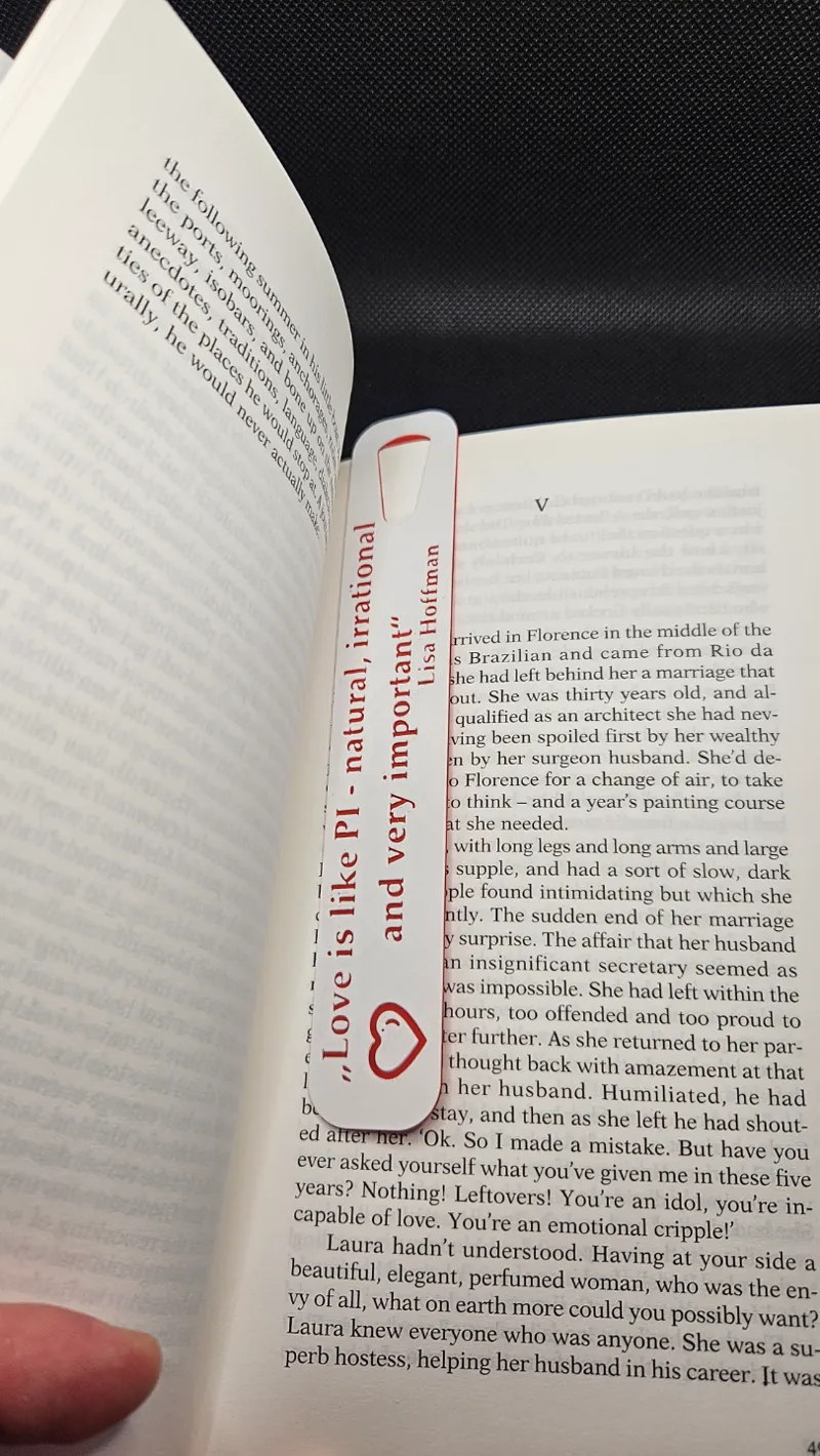 Valentine's day Bookmark - cute little gift