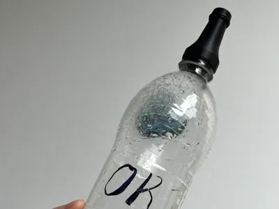 Cola Bottle Universal Gel Ball Loader Nozzle + Cap