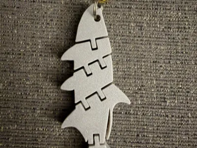 Tarpon Flexi-Keychain