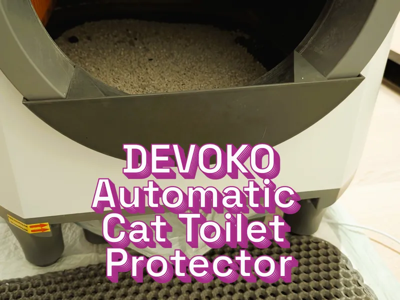 DEVOKO Automatic Cat Toilet Protector