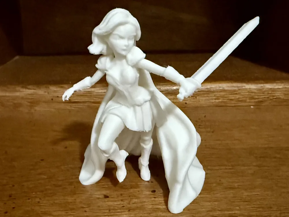 The Ultimate Female Fighter - Free 3D Print Model - MakerWorld