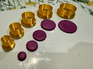 Circle Polymer Clay Cutter Set – 5 Sizes