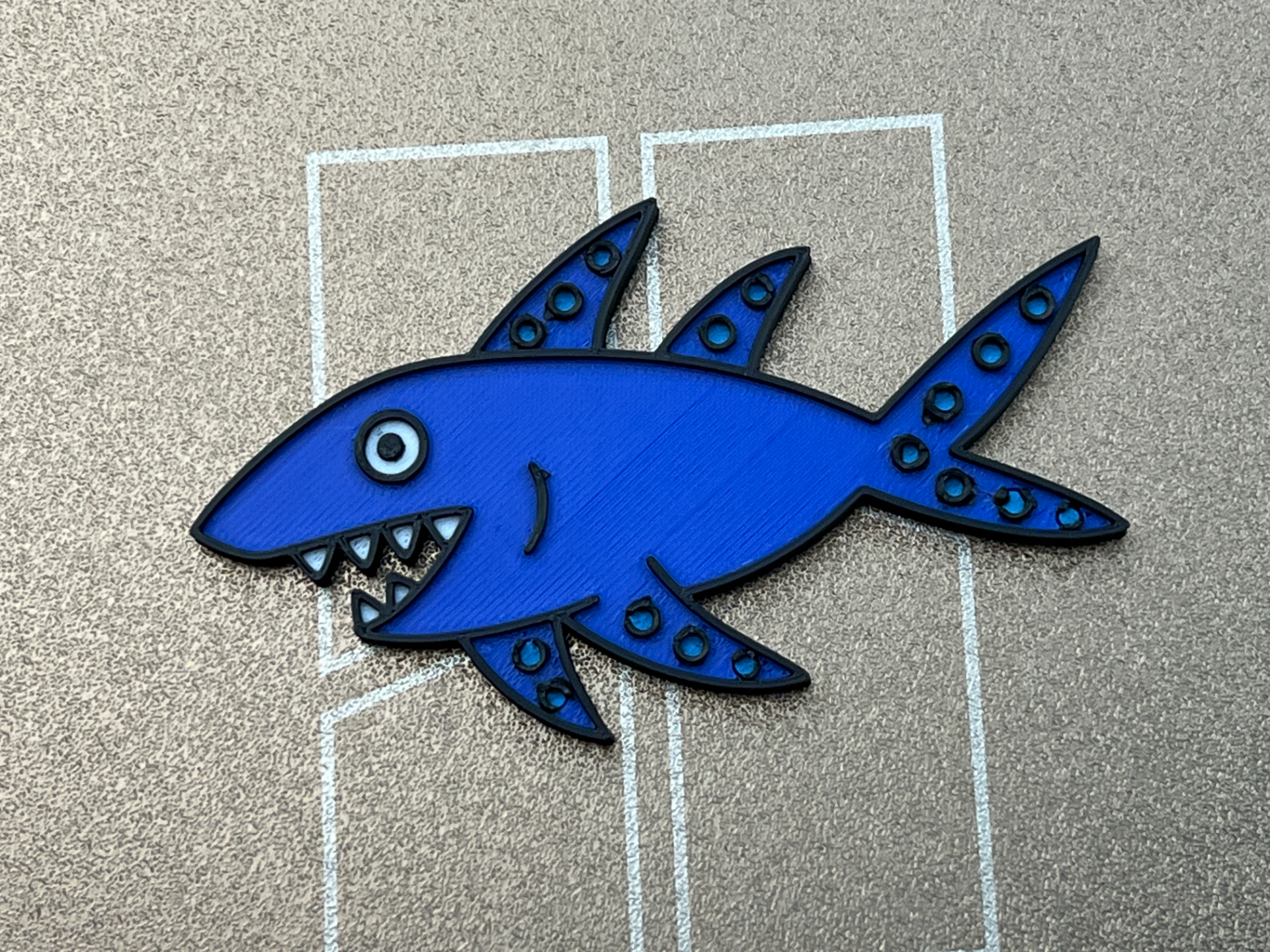 Scary Fish Tactile Story Prop