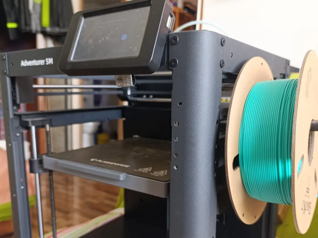 Flashforge Adventurer 5m Side Spool Upgrade - Free 3D Print Model ...
