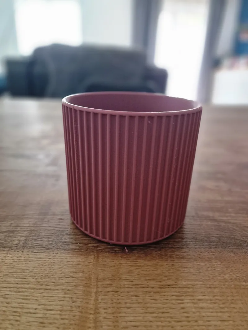 Modern Grooved Planter