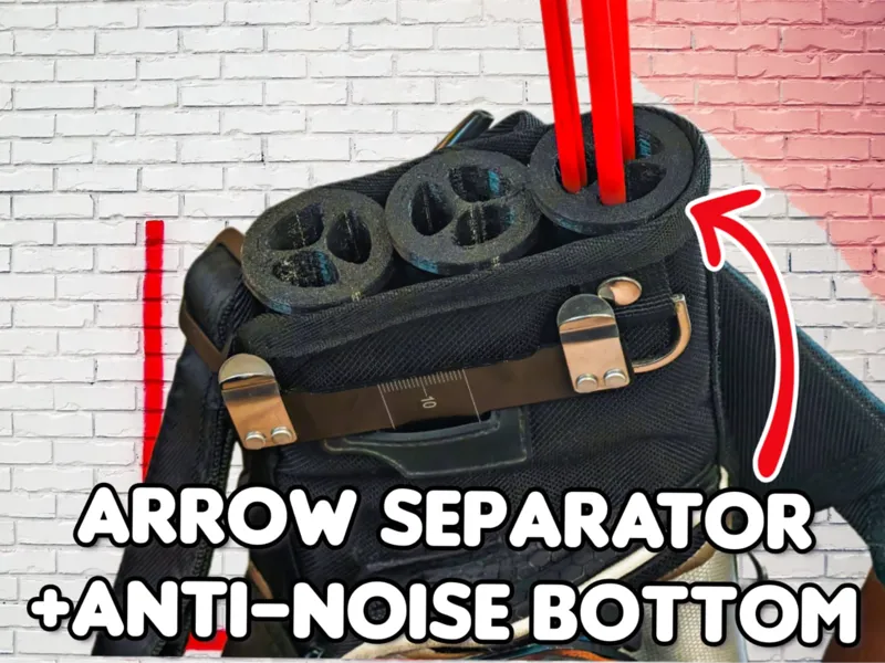 Anti-noise Quiver Arrow Separator