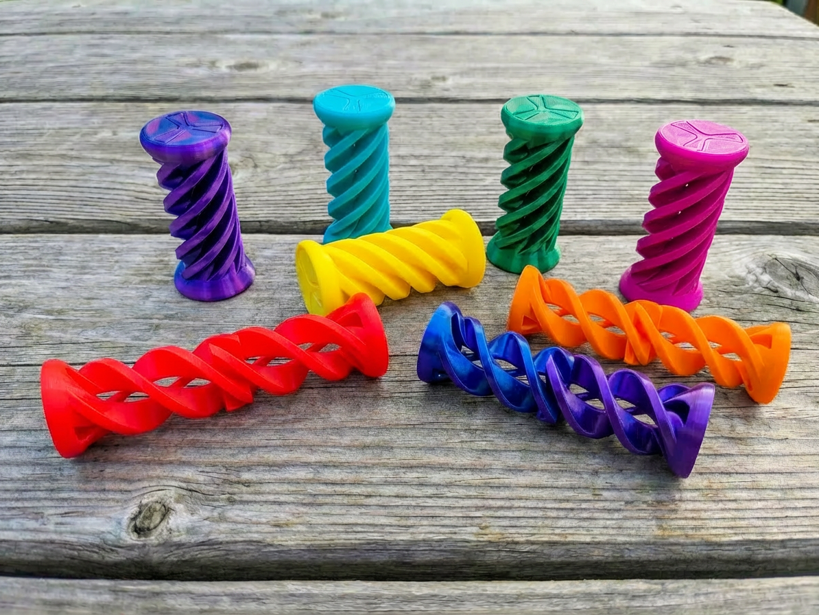 Repetitive Spiral Fidget - Impossible Passthrough