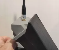0.2mm layer, 6 walls, 25% infill ABS  for SMA connector