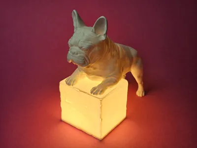 French Bulldog Decorative Lamp