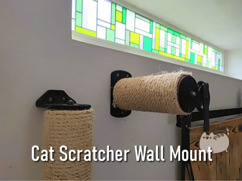 Cat Scratchers Wall Mounts + Cover Plate