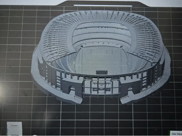 Maquette du stade Camp Nou