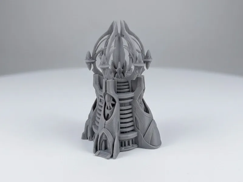 Sci-Fi Energy Tower