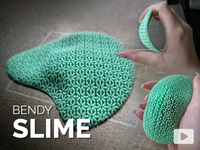 A Bendy Slime Desk Fidget
