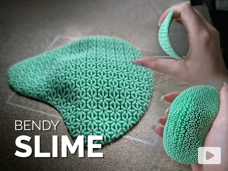 A Bendy Slime Desk Fidget