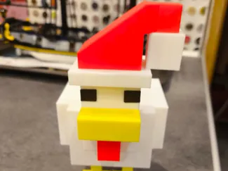 poulet minecraft noël NO AMS