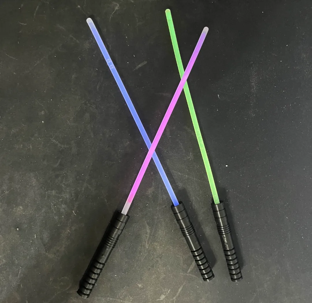 Poignée sabre laser pour glow stick