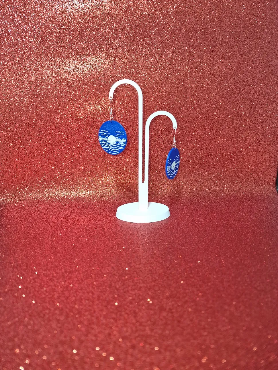 Sunsrise earrings view 3