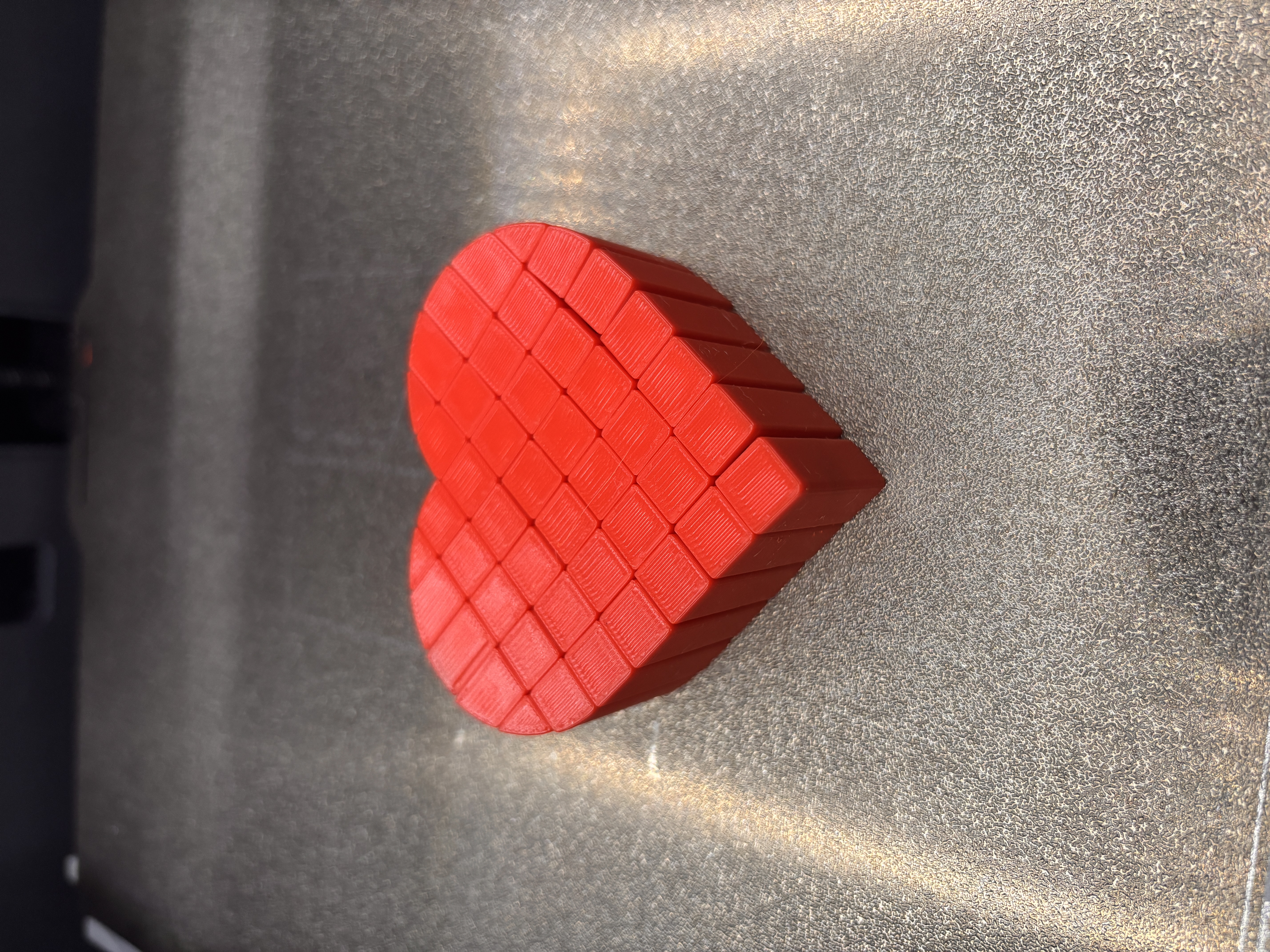 Miniatura 4 do modelo 3D Pixel Heart Fidget