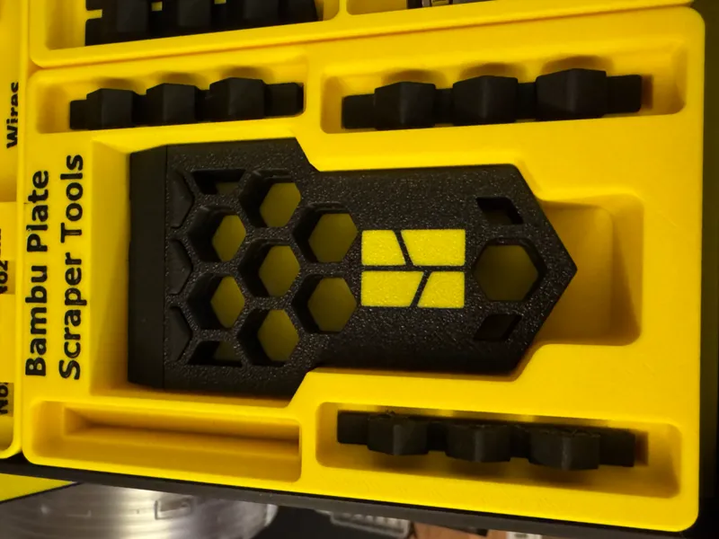 Hex Scraper MINI Gridfinity Storage Bin/Base